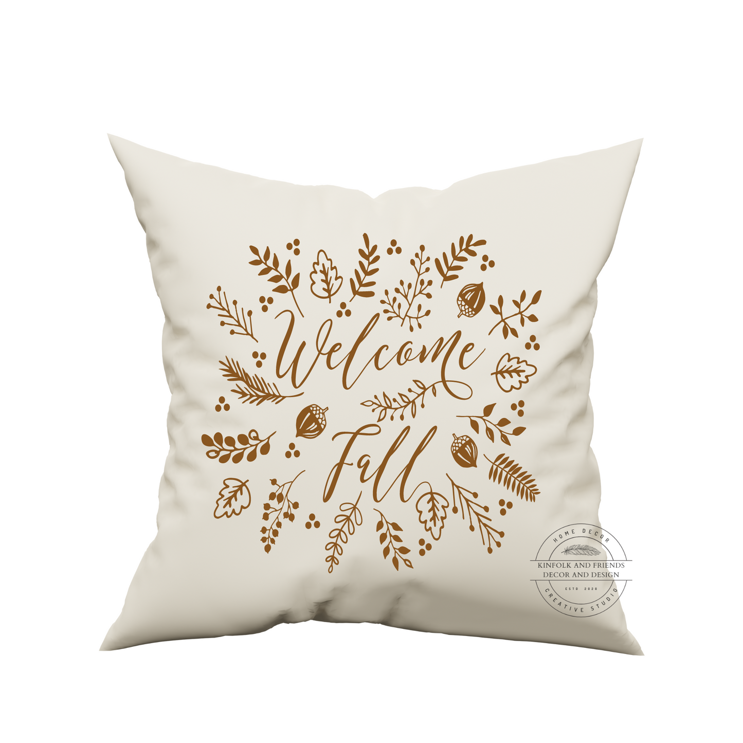 Welcome Fall Pillow, Fall Pillow