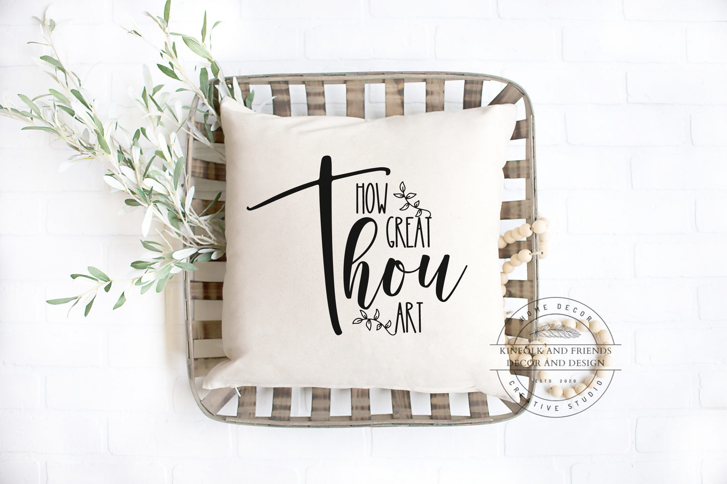 How Great Thou Art Pillow