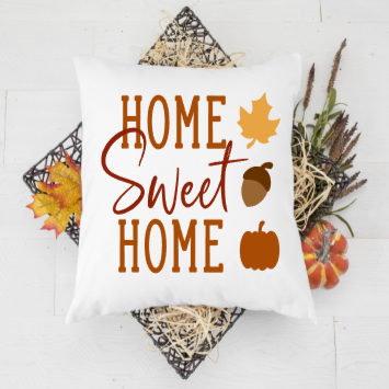 Fall Home Sweet Home pillow cover