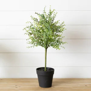 artificial potted herb plants Potted Faux Herb Topiary