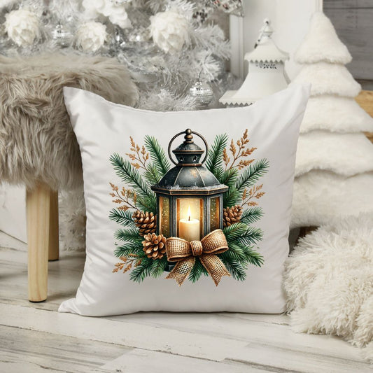 Winter Lantern Pillow