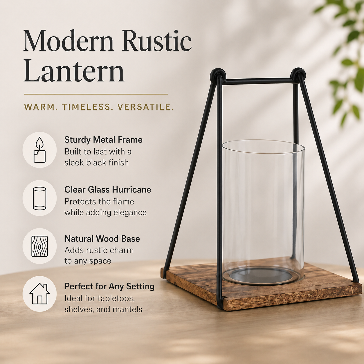 Bar & Loop Lantern
