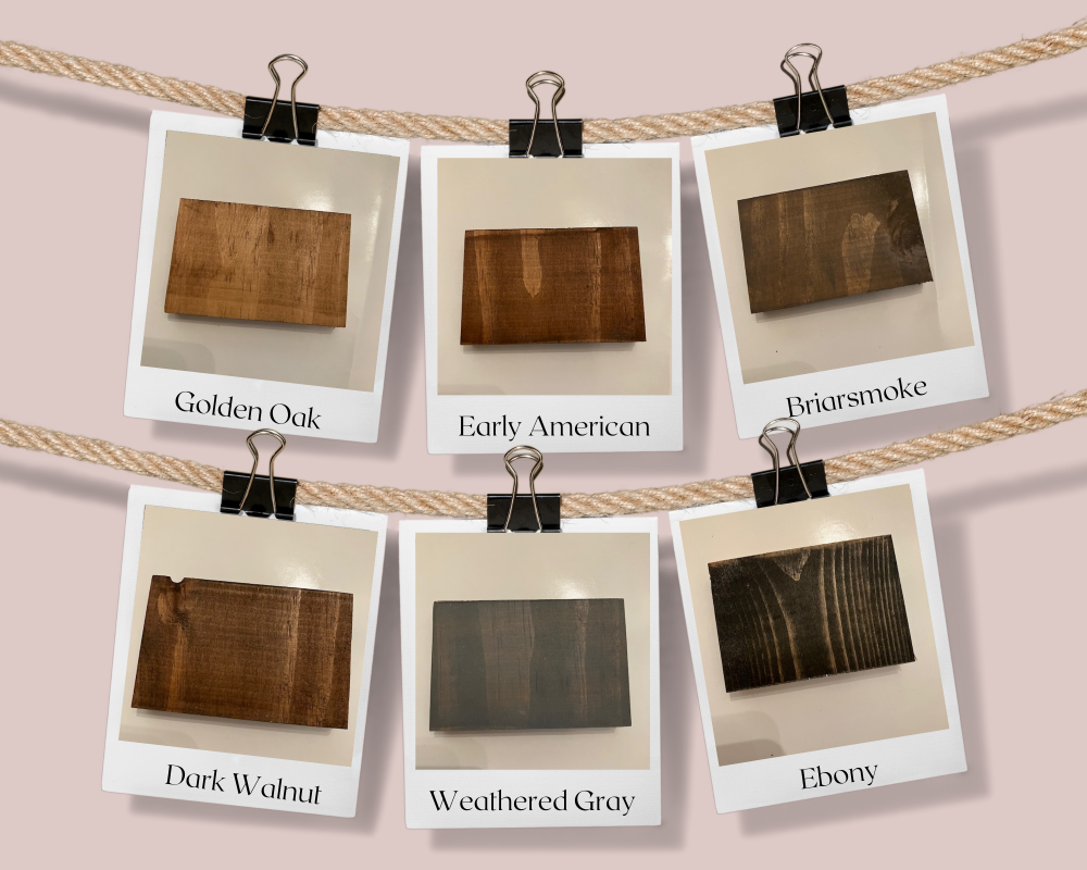 Frame Stain Color choices